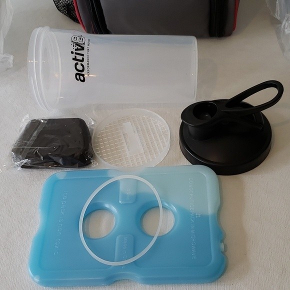 NIB ACTIV8 FITPAK MEAL PREP COOLER BAG SET 12 PIECE SET - Picture 3 of 9